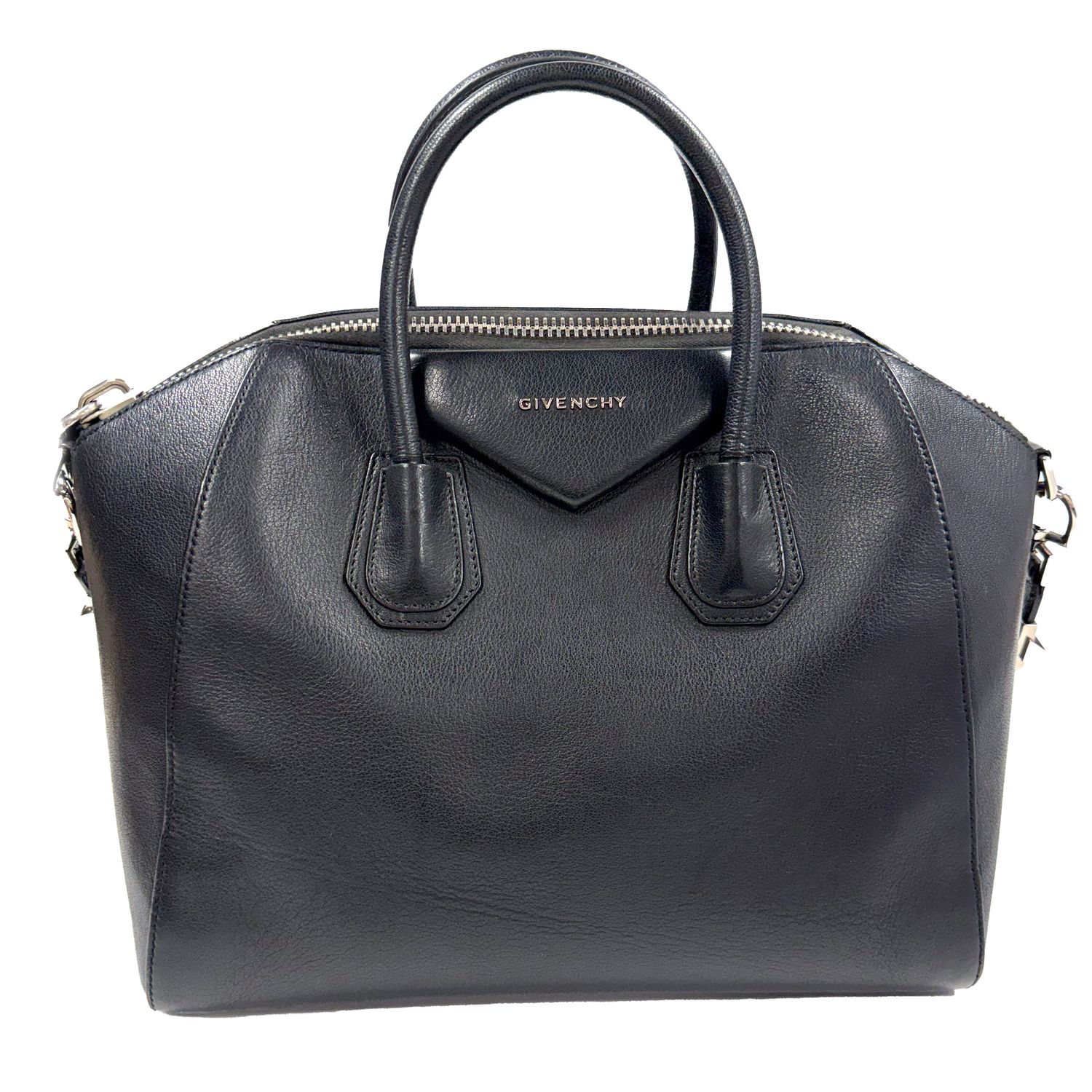 SAC ANTIGONA EN CUIR NOIR GIVENCHY MOYEN