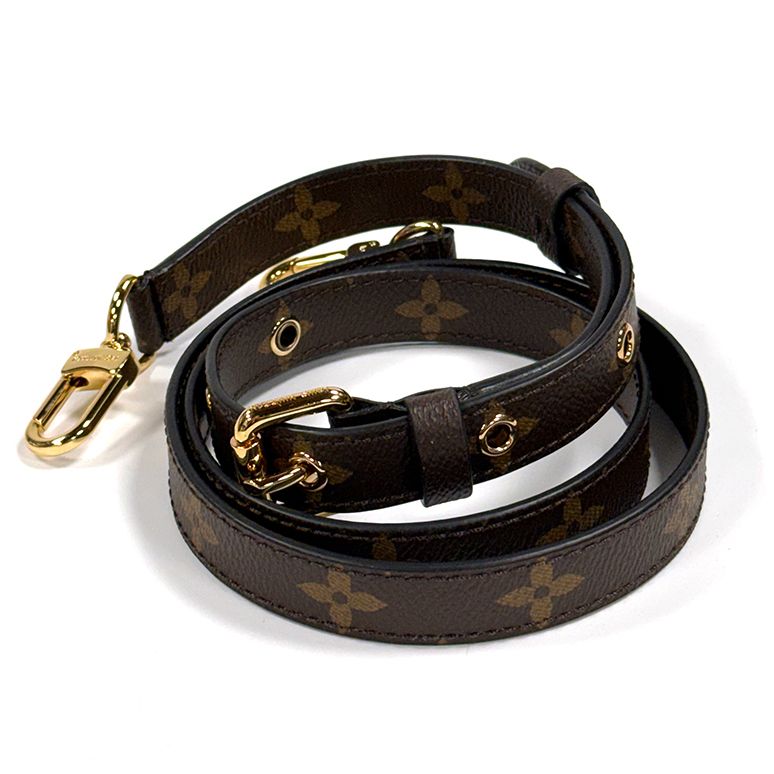 LOUIS VUITTON MONOGRAM COATED CANVAS BAG STRAP