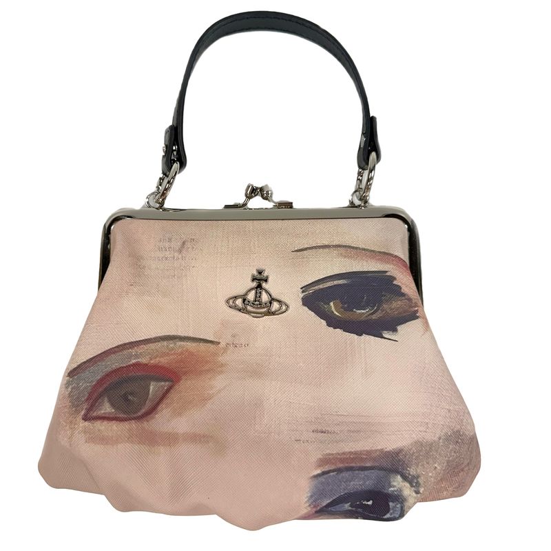 SAC À CADRE GRANNY IMPRIMÉ YEUX DE VIVIENNE WESTWOOD