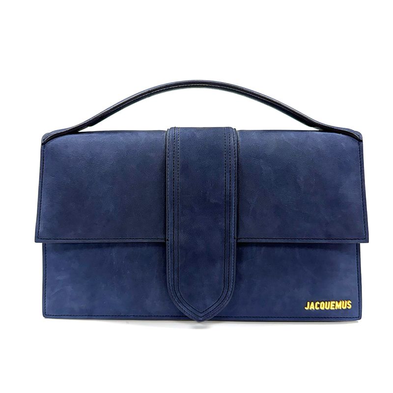 JACQUEMUS XLARGE BAMBINO BAG BLUE