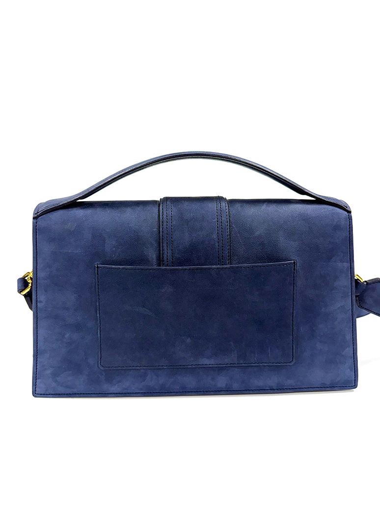 JACQUEMUS XLARGE BAMBINO BAG BLUE