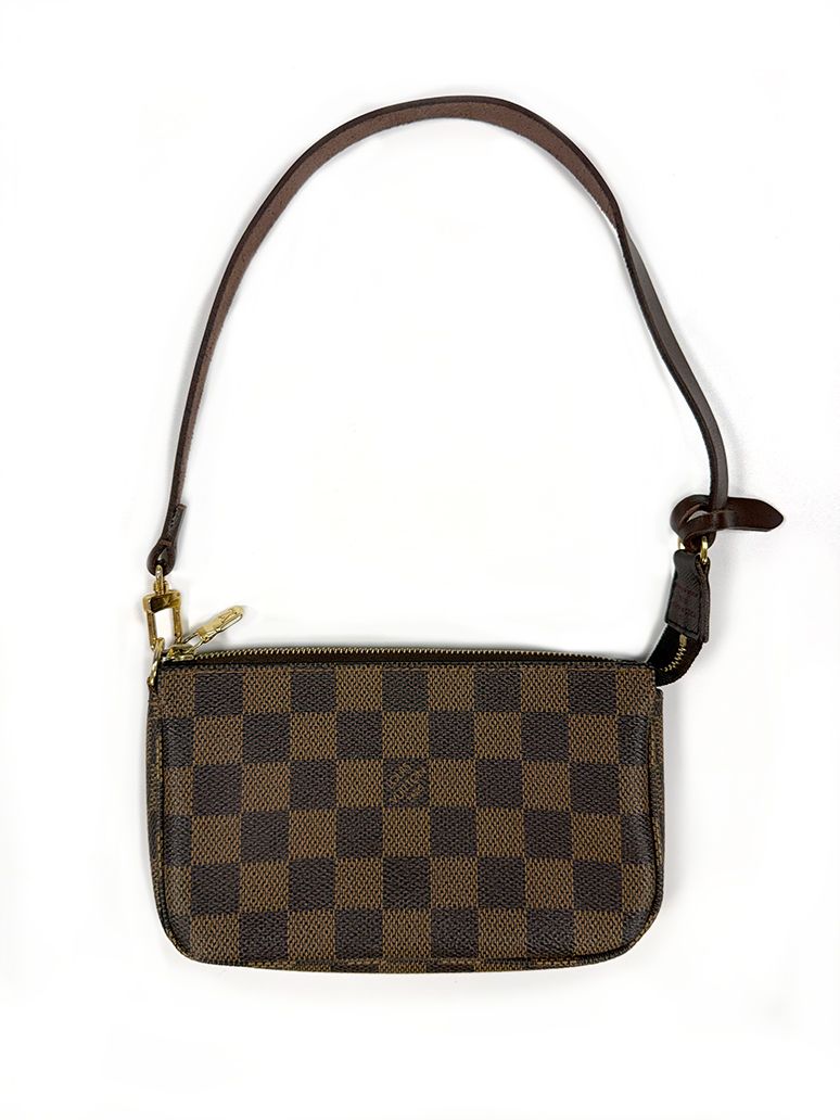 LOUIS VUITTON DAMIER EBENE POCHETTE ACCESSOIRES MINI