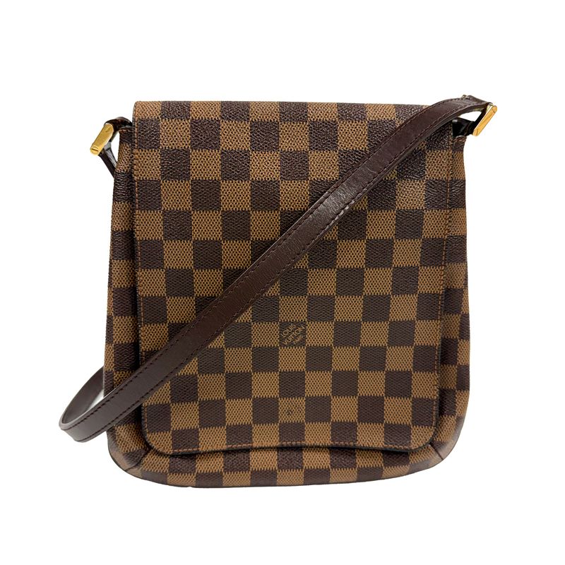 LOUIS VUITTON DAMIER EBENE CANVAS MUSETTE SALSA BAG