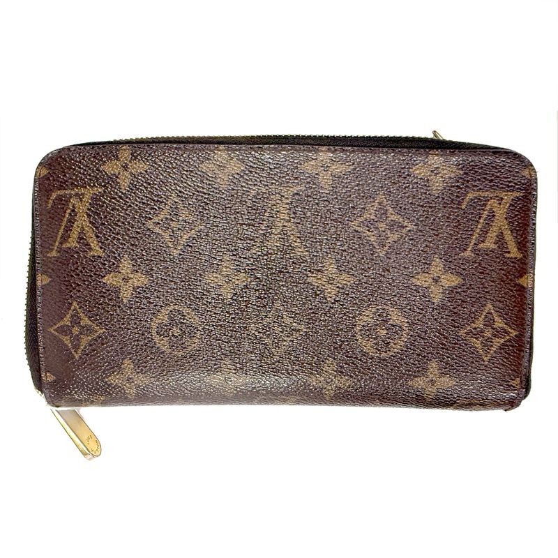 LOUIS VUITTON MONOGRAM CANVAS ZIPPY WALLET