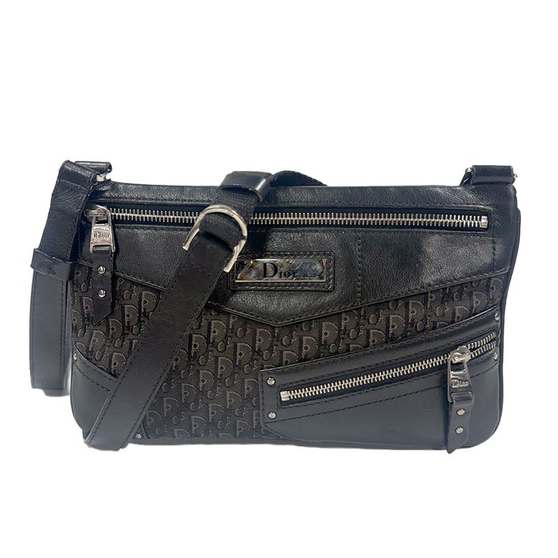 CHRISTIAN DIOR BY JOHN GALLIANO 2003 STREET CHIC DIORISSIMO TROTTER CROSSBODY BAG