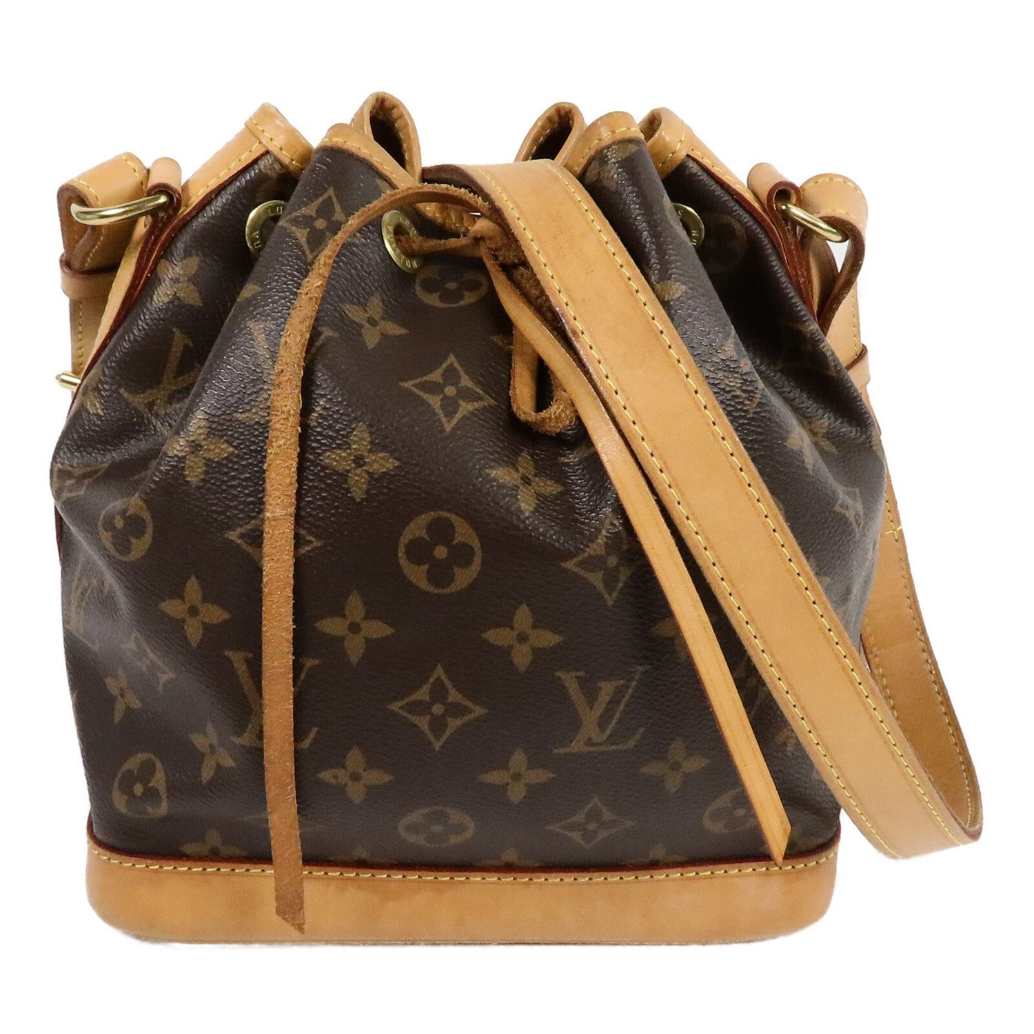 LOUIS VUITTON LV GHW NOE BUCKET BAG SHOULDER BAG M42224 MONOGRAM BROWN