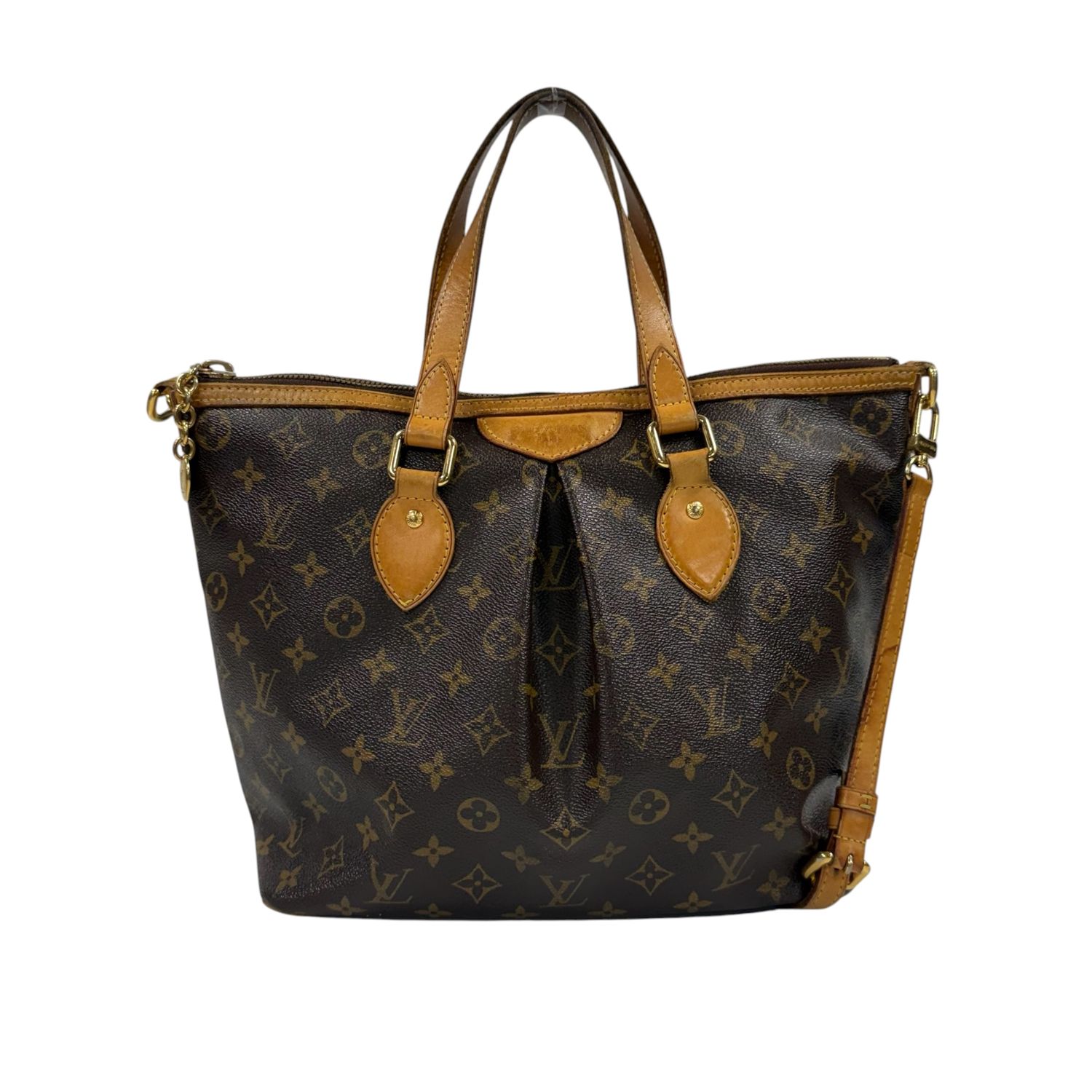 LOUIS VUITTON PALERMO PM MONOGRAM TOTE BY MARC JACOBS BROWN 2012