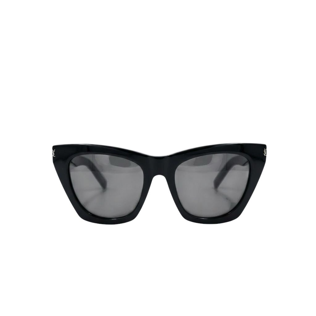 SAINT LAURENT SL 214 KATE CAT-EYE SUNGLASSES – BLACK