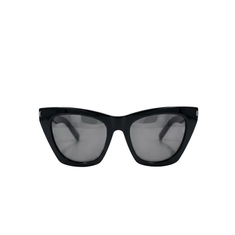SAINT LAURENT SL 214 KATE CAT-EYE SUNGLASSES – BLACK