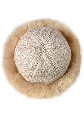 Royal Alpaca Fabric Fur Hat