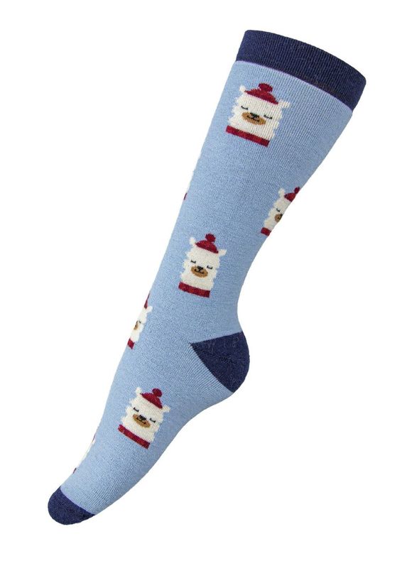 Alpaca Holiday Christmas Socks