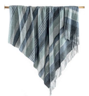 Blended Irregular Lines Blanket