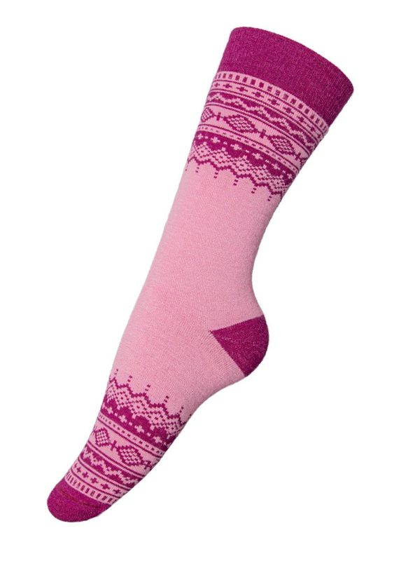 Fair Isle Alpaca Socks