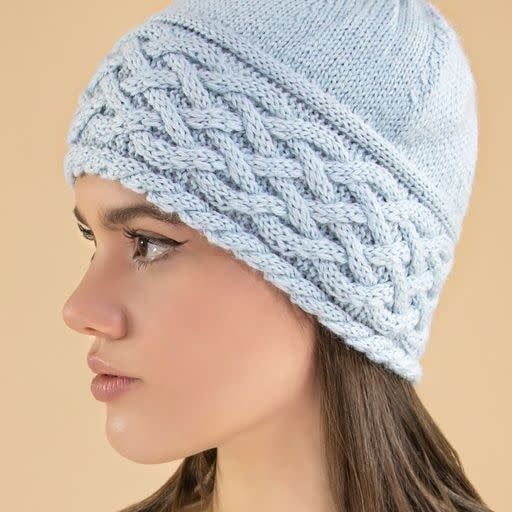 Sidney Cable Alpaca Hat