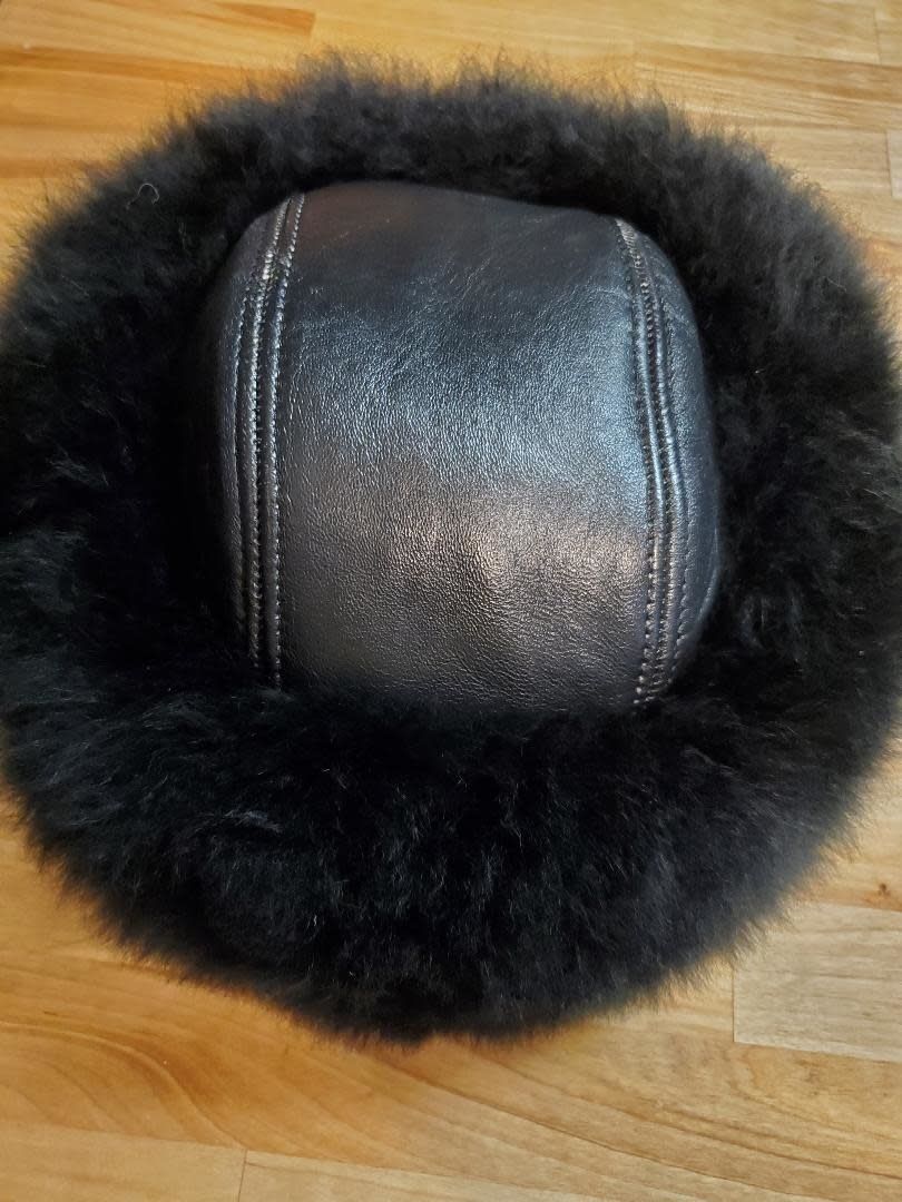 Alpaca and Leather Fur Hat