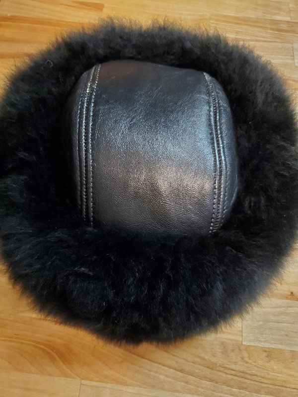 Alpaca and Leather Fur Hat