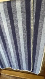 Clean Edge  Striped Blanket