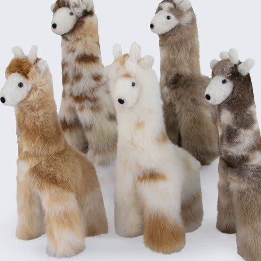 Alpaca Stuffed Giraffe - 15” Various