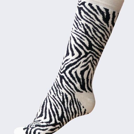 Zebra Alpaca Socks