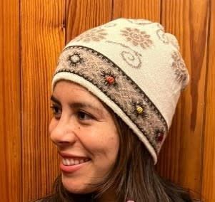 Golden Flowers Embroidered Hat