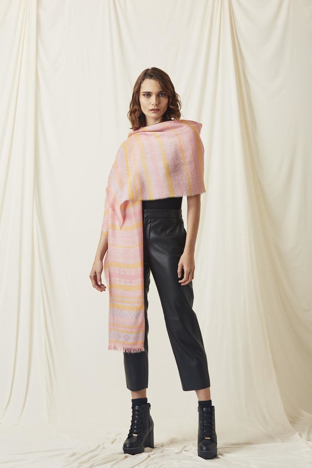 Cherokee Stole, Color: Pink
