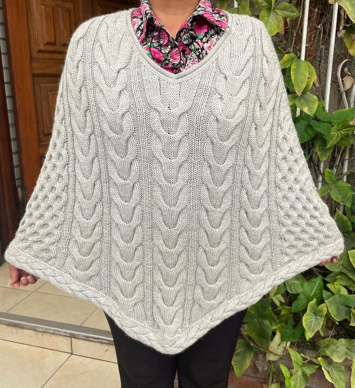 Natalie Poncho, Color: Ivory