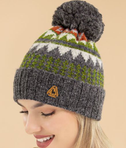 Colette Brushed Alpaca Hat, Color: Charcoal