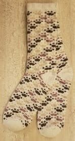 Paw Print Socks, Size: Small