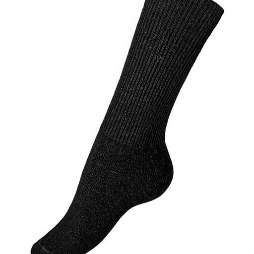 Crew Socks, Color: Black, Size: Small