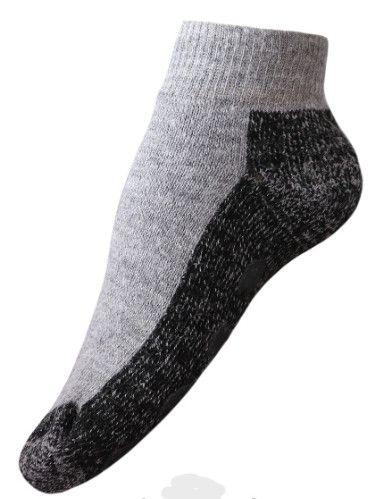 Gripper Yoga Socks, Color: Grey/Black, Size: Small