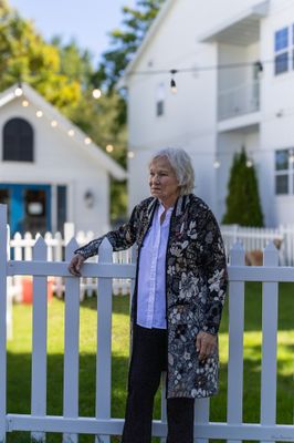 Flowers Symphony Coat w/Buttons