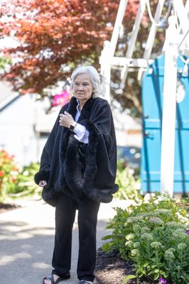 Exquisite Baby Alpaca Fur Cape - Full Length