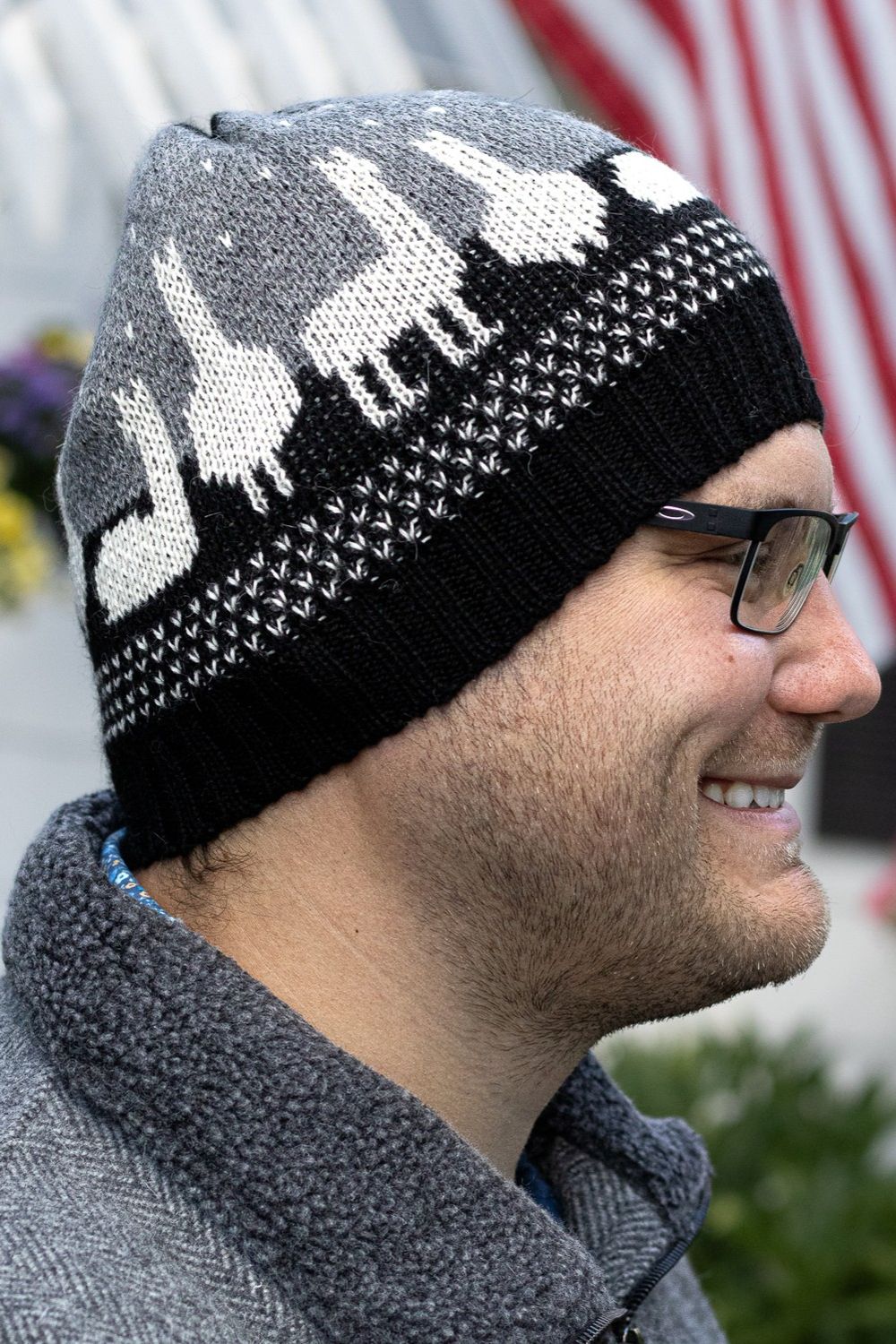 Alpaquita Knit Hat, Color: Black/Grey