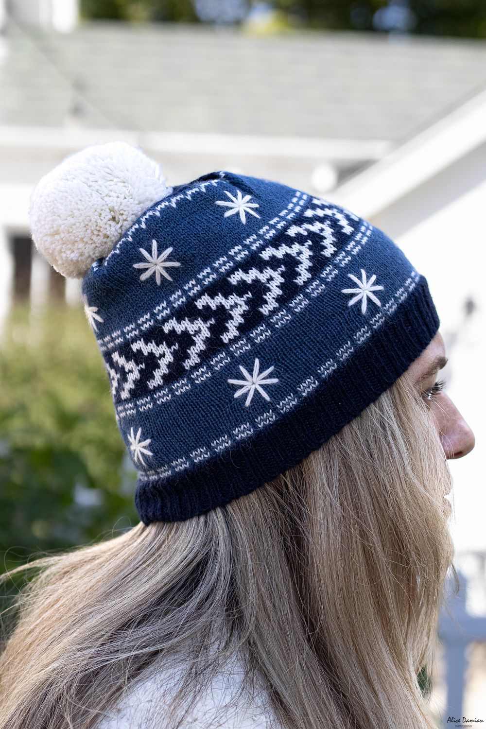 Nevada Alpaca Hat w/Fleece Lining, Color: Navy