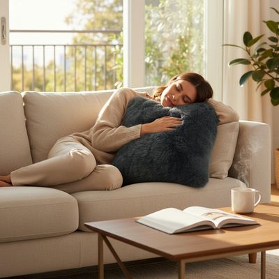 Fur Pillow 16&quot;x16&quot;