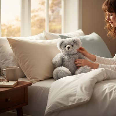 Alpaca Stuffed Teddy Bear 18&quot;