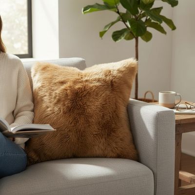 Fur Pillow 24&quot;x24&quot;