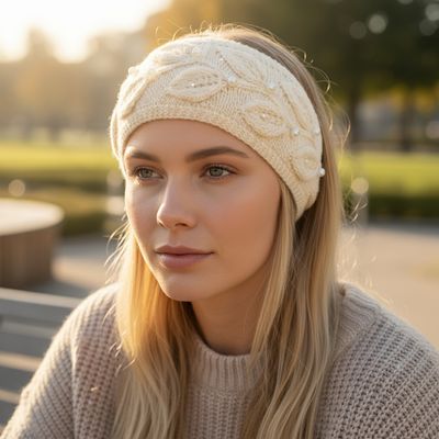 Laurel Leaf Alpaca Headband
