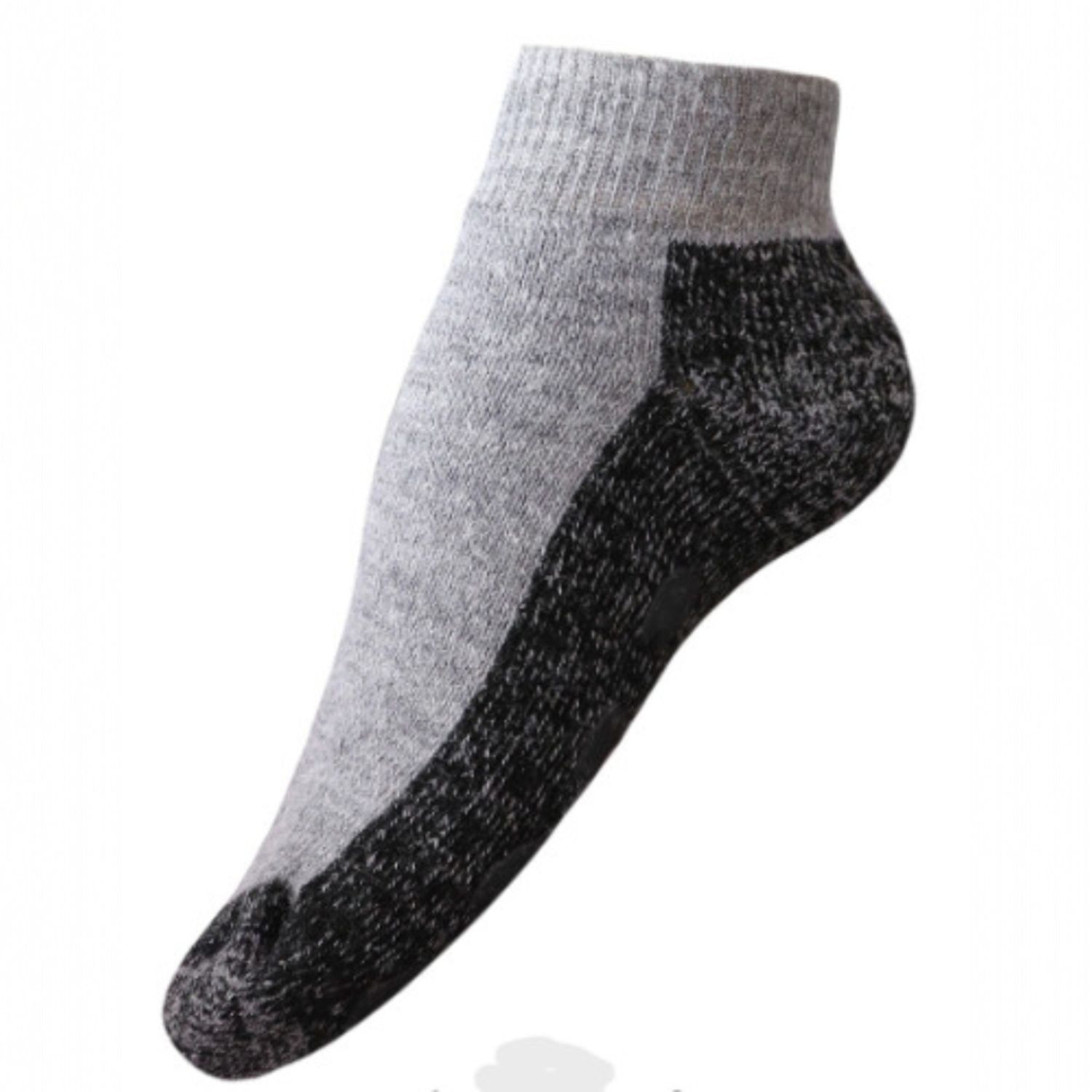 Gripper Yoga Socks, Color: Grey/Black, Size: Small