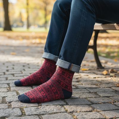 Alpaca Nordic Socks