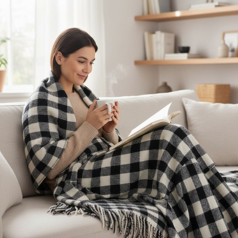 Small Checked Blanket Small Checked Blanket