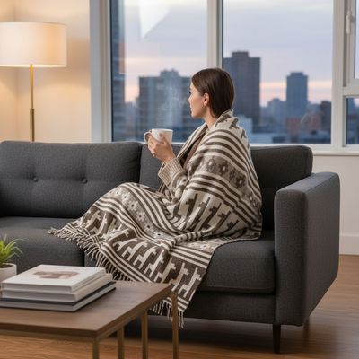 Peruvian Alpaca Blanket