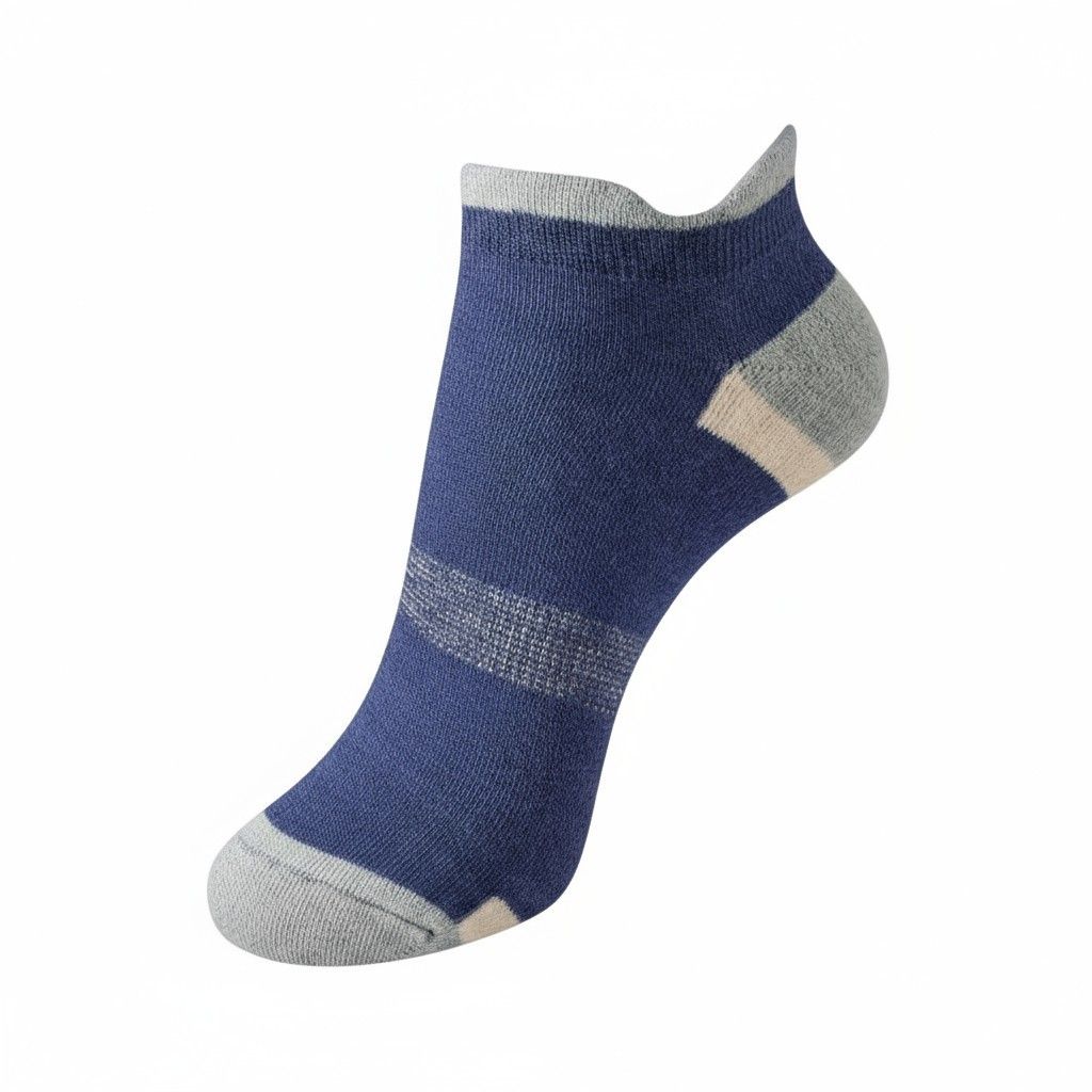 Premium Sport Golf Socks, Color: Graphite/Silver, Size: Large