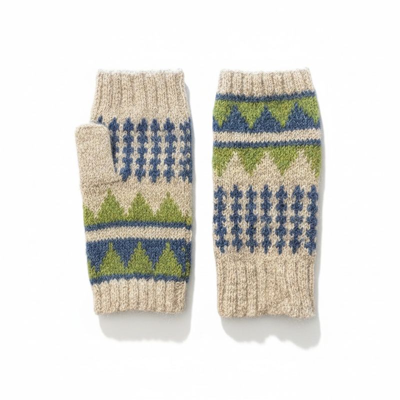 Colette Brushed Alpaca Fingerless Gloves