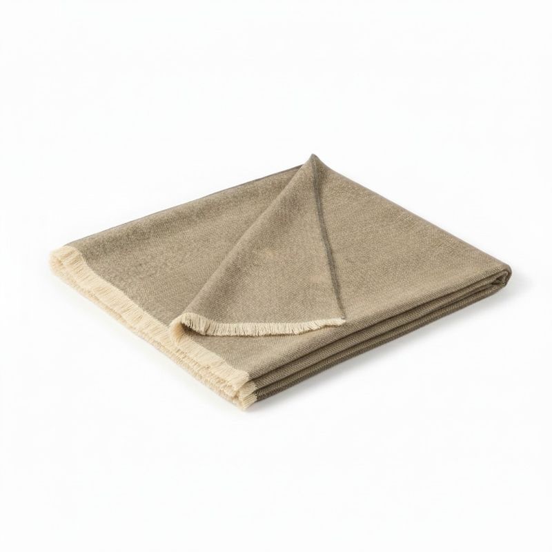100% Royal Alpaca Herringbone Blanket