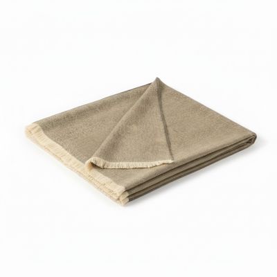 100% Royal Alpaca Herringbone Blanket