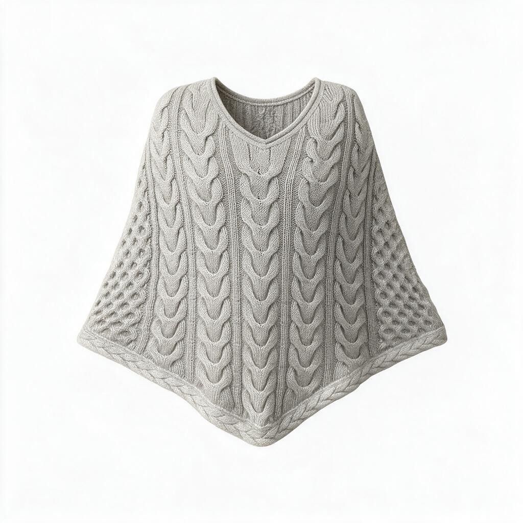 Natalie Poncho, Color: Ivory
