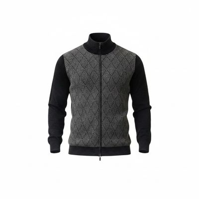 Diamond Full Zip Cardigan
