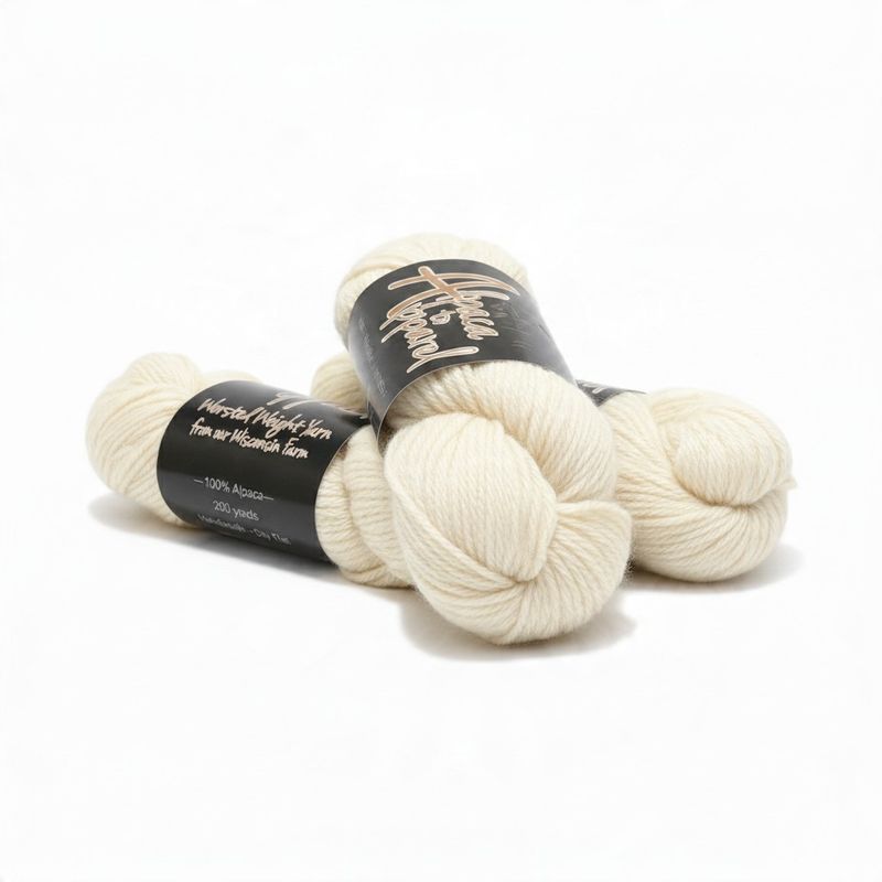 Baby Alpaca Worsted Weight Yarn