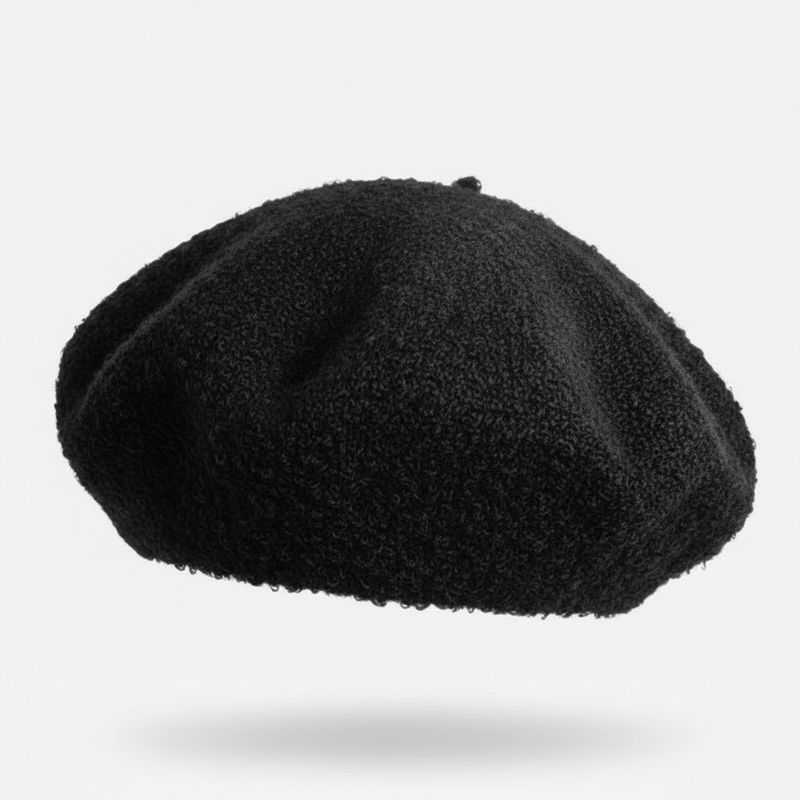 Alpaca Boucle Hat Beret
